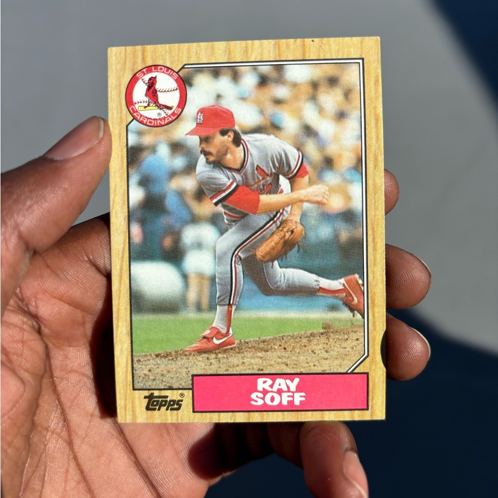 Topps Ray Soff Baseball Card